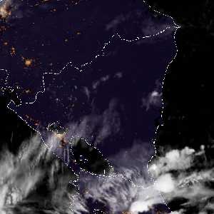 météo tropicale : Image satellite .