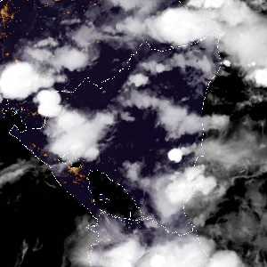 météo tropicale : Image satellite .