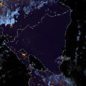 météo tropicale : Image satellite .