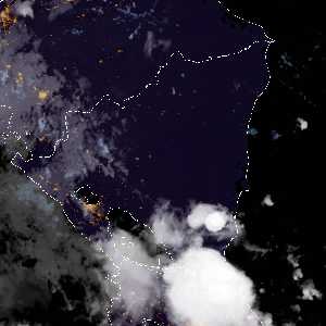 météo tropicale : Image satellite .
