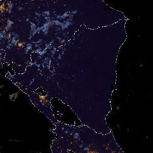 météo tropicale : Image satellite .