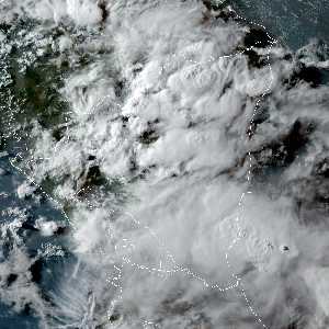 météo tropicale : Image satellite .