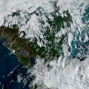 météo tropicale : Image satellite .