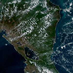 météo tropicale : Image satellite .