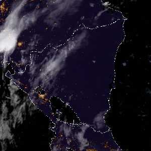 météo tropicale : Image satellite .