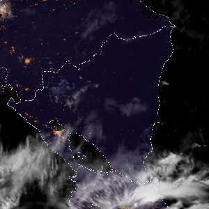 météo tropicale : Image satellite .