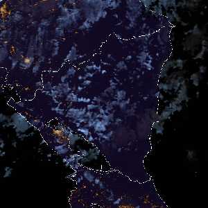 météo tropicale : Image satellite .