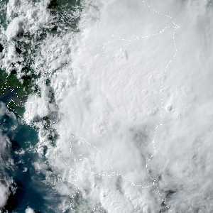 météo tropicale : Image satellite .
