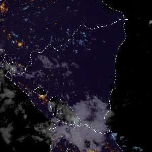 météo tropicale : Image satellite .