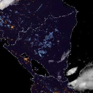 météo tropicale : Image satellite .