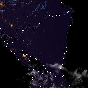 météo tropicale : Image satellite .