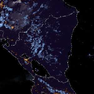 météo tropicale : Image satellite .