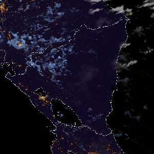 météo tropicale : Image satellite .