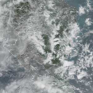 météo tropicale : Image satellite .