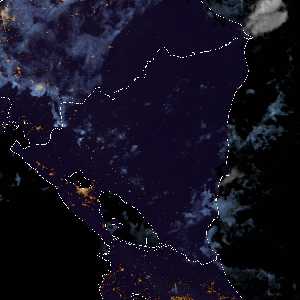météo tropicale : Image satellite .