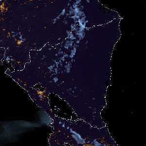météo tropicale : Image satellite .