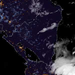 météo tropicale : Image satellite .