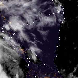 météo tropicale : Image satellite .