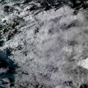 météo tropicale : Image satellite .