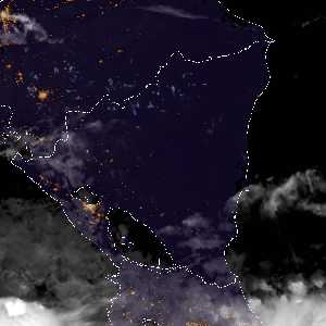 météo tropicale : Image satellite .