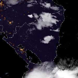 météo tropicale : Image satellite .