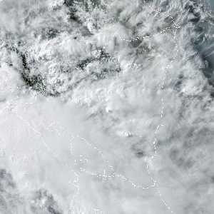 météo tropicale : Image satellite .