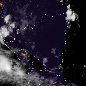 météo tropicale : Image satellite .