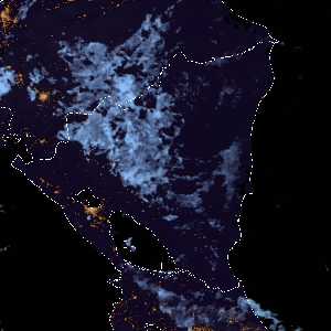 météo tropicale : Image satellite .