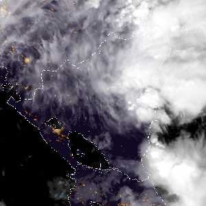 météo tropicale : Image satellite .