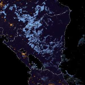 météo tropicale : Image satellite .