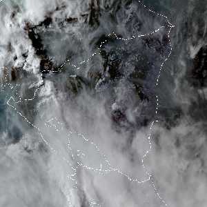 météo tropicale : Image satellite .