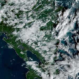 météo tropicale : Image satellite .