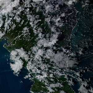 météo tropicale : Image satellite .