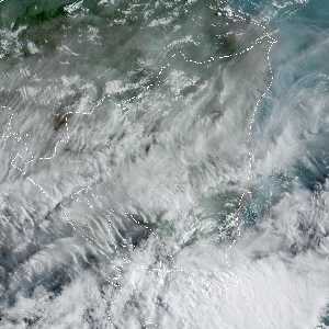 météo tropicale : Image satellite .
