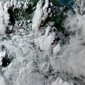 météo tropicale : Image satellite .