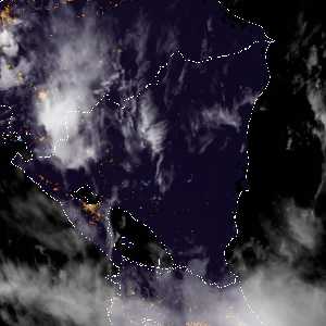 météo tropicale : Image satellite .