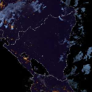 météo tropicale : Image satellite .