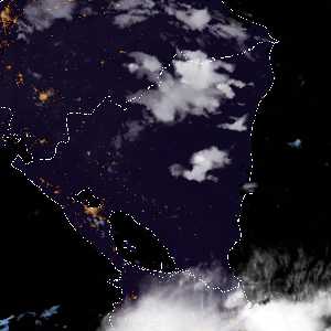 météo tropicale : Image satellite .
