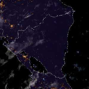 météo tropicale : Image satellite .
