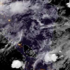 météo tropicale : Image satellite .