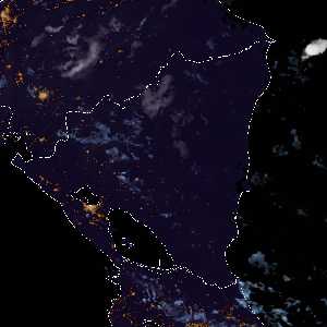 météo tropicale : Image satellite .