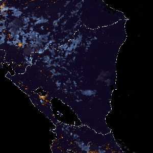 météo tropicale : Image satellite .