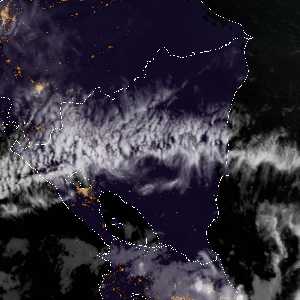 météo tropicale : Image satellite .