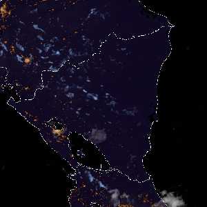 météo tropicale : Image satellite .