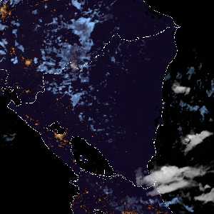 météo tropicale : Image satellite .