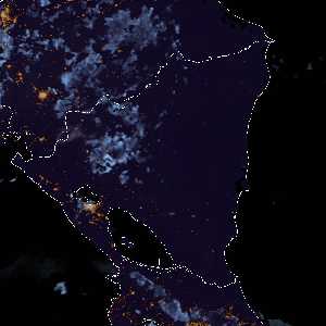 météo tropicale : Image satellite .