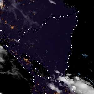 météo tropicale : Image satellite .