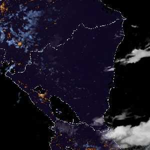météo tropicale : Image satellite .