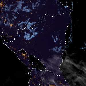 météo tropicale : Image satellite .