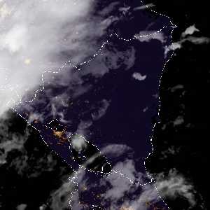 météo tropicale : Image satellite .